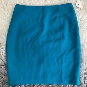 Halogen Nordstrom Turquoise Midi Pencil Skirt